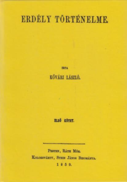 Erdély történelme I.