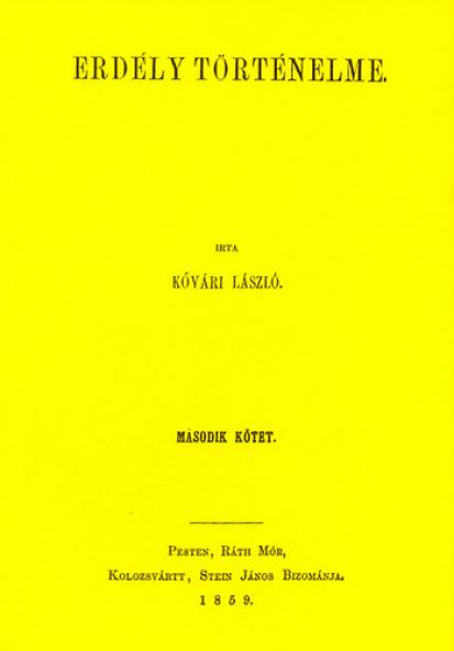 Erdély történelme II.