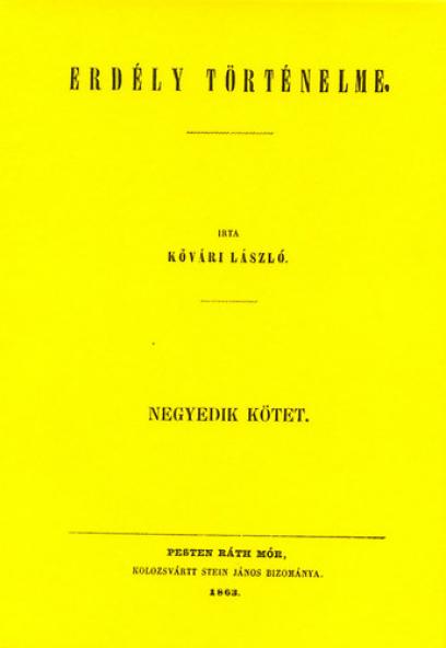 Erdély történelme IV.