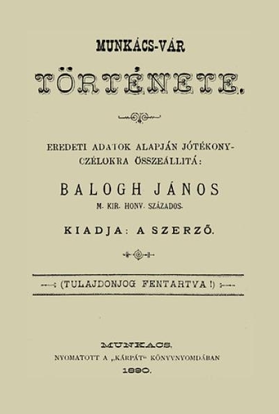 Munkács-vár története