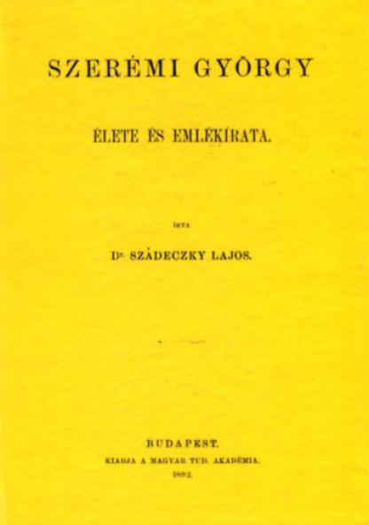 Szerémi György élete és emlékiratai