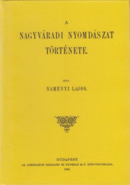 A nagyváradi nyomdászat története