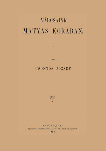 Városaink Mátyás korában