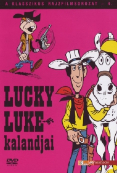 Lucky Luke kalandjai (DVD) *Klasszikus rajzfilmsorozat 4.* *Antikvár - Kiváló állapotú*