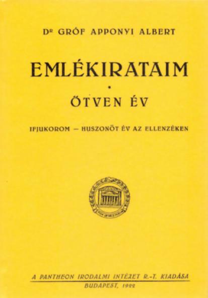 Emlékirataim - Ötven év