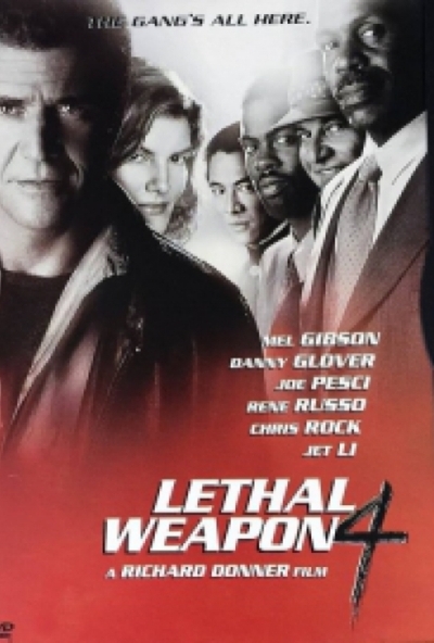 Halálos fegyver 4. (DVD) *Feliratos - Mel Gibson - Danny Glover - Joe Pesci* 