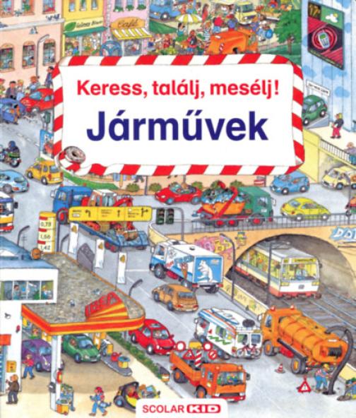 Keress, találj, mesélj! - Járművek