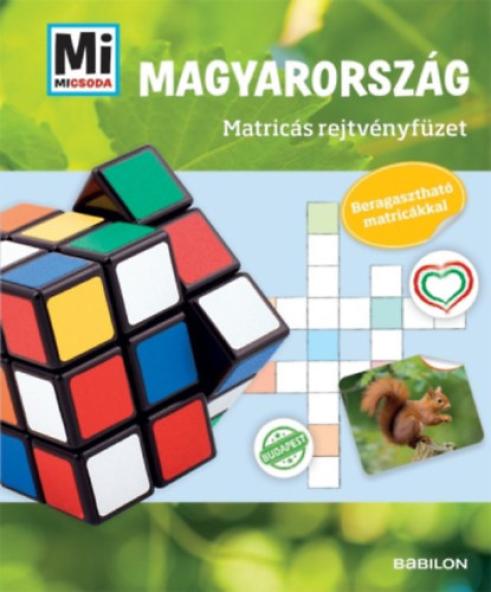 Mi MICSODA - Magyarország - Matricás rejtvényfüzet
