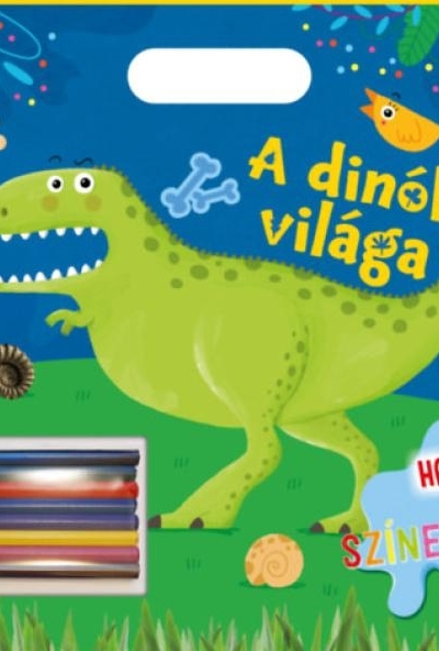 Használd a színes ceruzát - A dinók világa