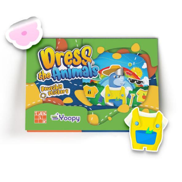 Öltöztesd fel az állatokat - matricás öltöztető