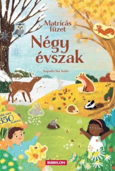 Négy évszak - Matricás füzet