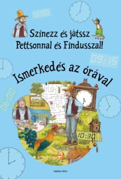 Színezz és játssz Pettsonnal és Findusszal! - Ismerkedés az órával