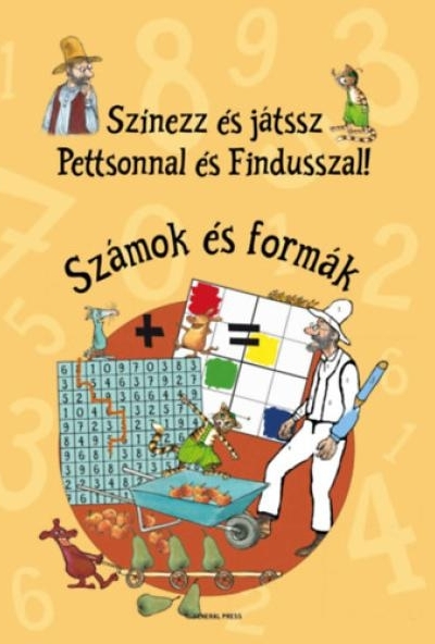 Színezz és játssz Pettsonnal és Findusszal! - Számok és formák