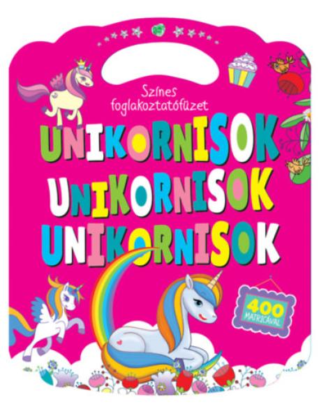 Színes foglalkoztatófüzet - Unikornisok