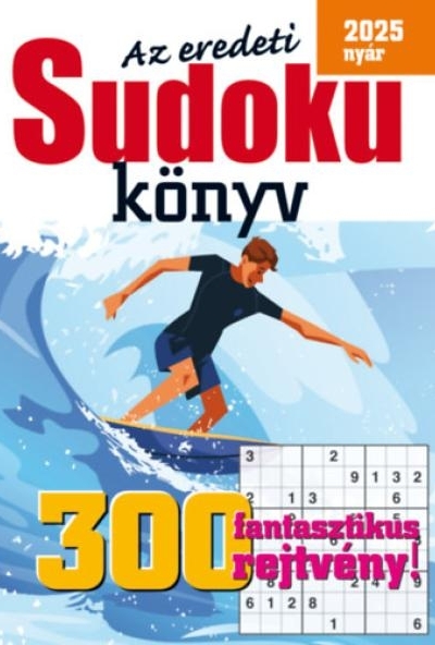 Az eredeti Sudoku könyv - 2025 nyár