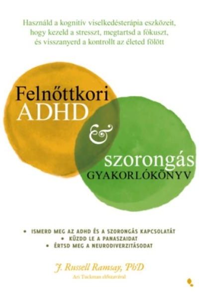Felnőttkori ADHD & szorongás gyakorlókönyv