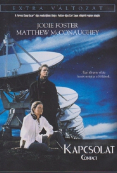 Kapcsolat (DVD) *Feliratos*  *Robert Zemekis filmje - Jodie Foster - Matthew McConaughey* *Antikvár - Kiváló állapotú* 