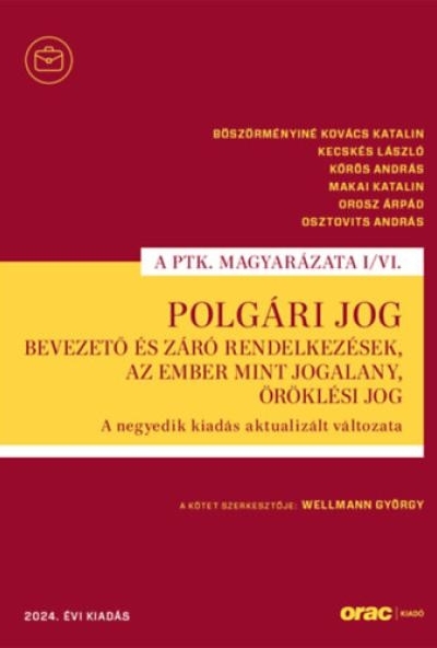 Polgári jog I/VI.