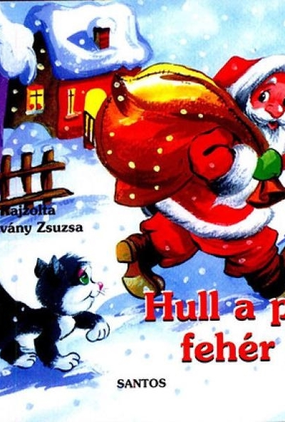 Hull a pelyhes fehér hó