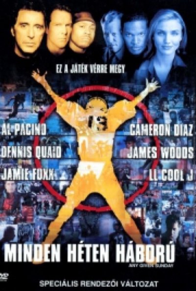 Minden héten háború (2 DVD) *Feliratos* *Al Pacino - Cameron Diaz* *Rendezői extra változat* *Antikvár - Kiváló állapotú*