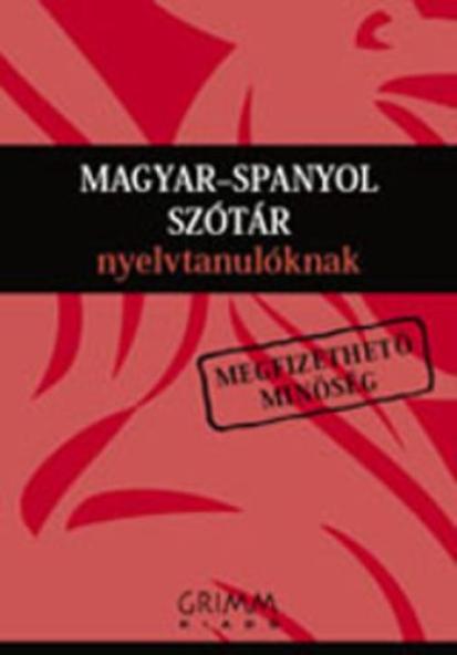 Magyar-Spanyol szótár nyelvtanulóknak
