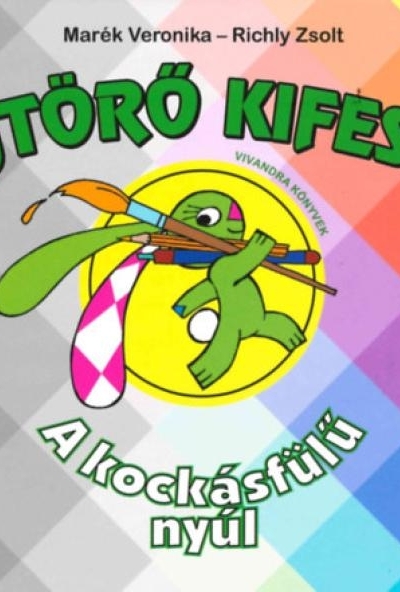 A kockásfülű nyúl - Fejtörő kifestő