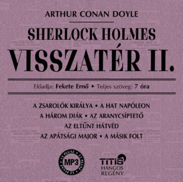 Sherlock Holmes visszatér II. - Hangoskönyv