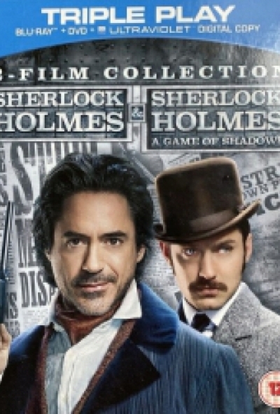 Sherlock Holmes 1-2. (3 Blu-ray + DVD) *Import - Angol hangot és feliratot tartalmaz* *Antikvár - Kiváló állapotú*