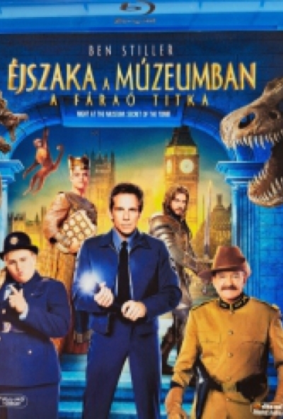 Éjszaka a múzeumban 3. A fáraó titka (Blu-ray) *Magyar kiadás - Antikvár - Kiváló állapotú*