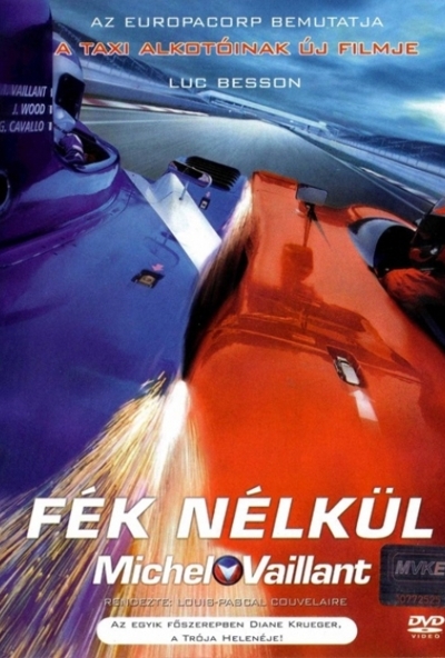 Fék nélkül - Michel Vaillant (DVD) *Luc Besson - 2003 -  Antikvár - Kiváló állapotú*