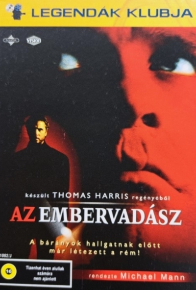 Az embervadász *Legendák Klubja* (DVD) *Michael Mann filmje - Szinkronizált - Gyűjtői példány - Antikvár - Kiváló állapotú*