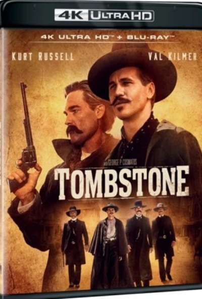 Tombstone: Halott város  (4K UHD Blu-ray + Blu-ray 2BD) *Szinkronizált - Import*