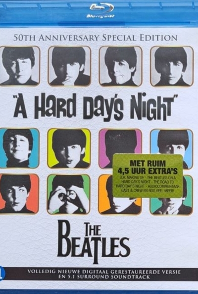 Egy nehéz nap éjszakája (Blu-ray) *Beatles mozifilm - eredeti hang - import* *Antikvár - Kiváló állapotú*