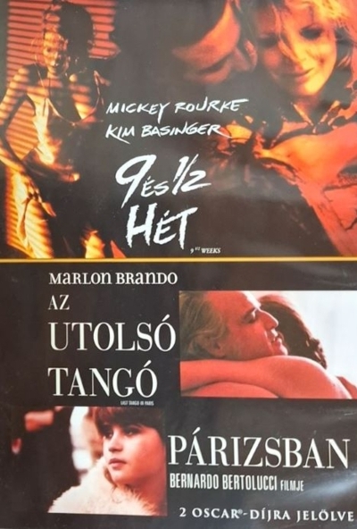 9 és 1/2 hét / Az utolsó tangó Párizsban (2 DVD) *Antikvár - Kiváló állapotú*