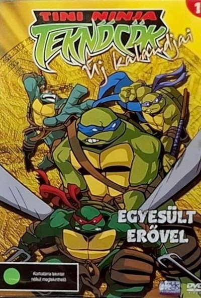 Tini Nindzsa Teknőcök új kalandjai 1. - Egyesült erővel (DVD) *Antikvár - Kiváló állapotú*