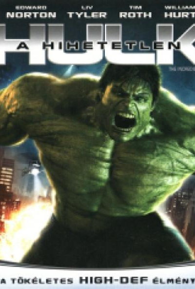 A hihetetlen Hulk (Blu-ray) *Magyar kiadás - Antikvár - Kiváló állapotú*