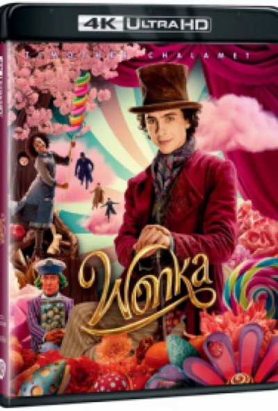 Wonka (4K UHD + Blu-ray) *Import-Angol hangot és Angol feliratot tartalmaz*