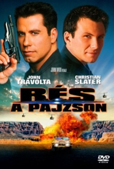Rés a pajzson (DVD) *Szinkronizált* *John Woo filmje - John Travolta - Christian Slater - Antikvár - Kiváló állapotú*