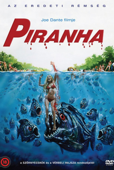 Piranha (DVD) *1978-as az eredeti klasszikus* *Antikvár - Kiváló állapotú* 