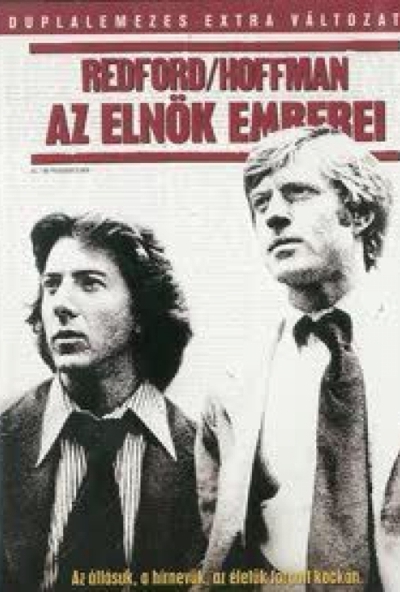 Az elnök emberei (2 DVD) *Szinkronizált - Extra változat - Klasszikus - Robert Redford - Dustin Hoffman*  *Antikvár - Kiváló állapotú*