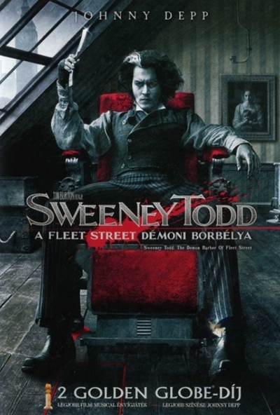 Sweeney Todd - A Fleet Street démoni borbélya (2 DVD) *Extra változat - Antikvár-Kiváló állapotú*