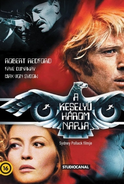 A keselyű három napja (DVD)  *Szinkronizált - Sydney Pollack - Robert Redford - Antikvár - Kiváló állapotú*