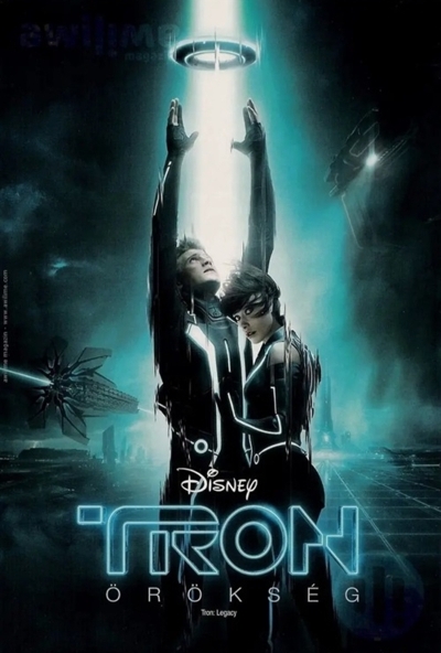 Tron: Örökség (DVD) *Jeff Bridges - Antikvár - Kiváló állapotú*