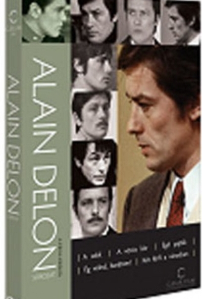 Alain Delon gyűjtemény - A krimi királya (5 DVD) *Díszdobozos* *Bontatlan - Antikvár*