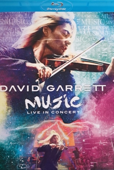 David Garrett - Music (Live In Concert) (Blu-ray) *Antikvár - Kiváló állapotú*