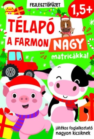 Télapó a farmon - nagy matricákkal