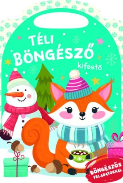 Téli böngésző - kifestő