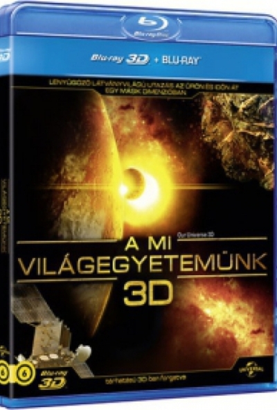 A mi világegyetemünk 3D (3D Blu-ray + BD) *Szinkronizált - Antikvár - Kiváló állapotú*