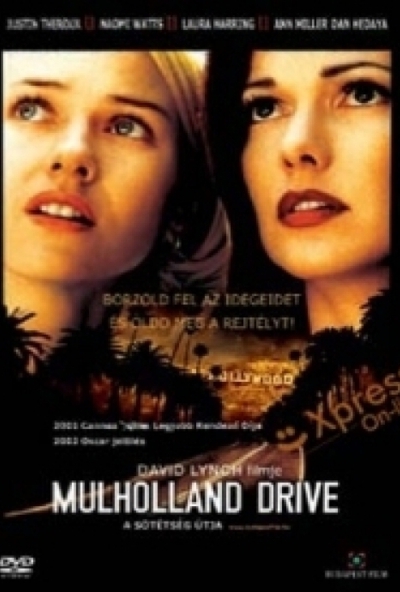 Mulholland Drive (DVD) *1 lemezes kiadás* *David Lynch sikerfilmje - Antikvár-Kiváló állapotú* 