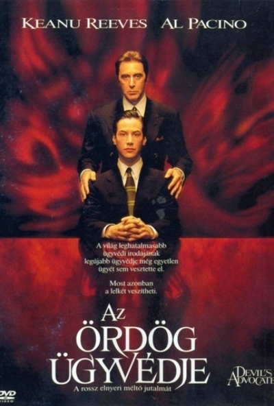 Az ördög ügyvédje (DVD) *Szinkronizált- Magyar kiadás* *Keanu Reeves - Al Pacino - Antikvár-Kiváló állapotú*